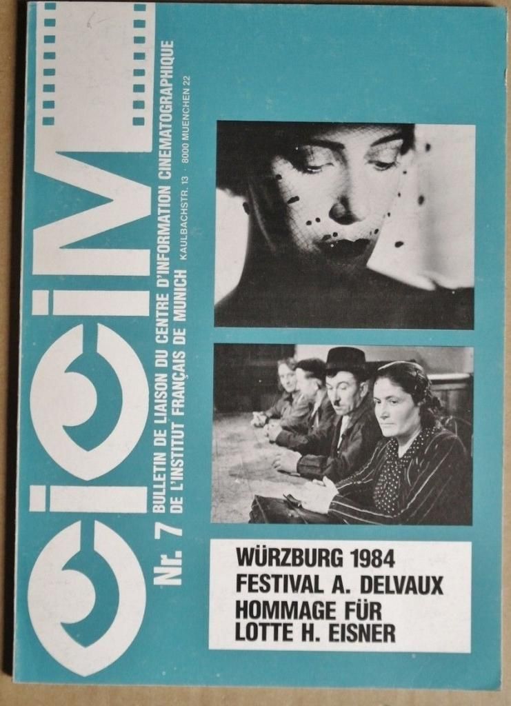 CICIM magazine cover Issue 7 March 1984