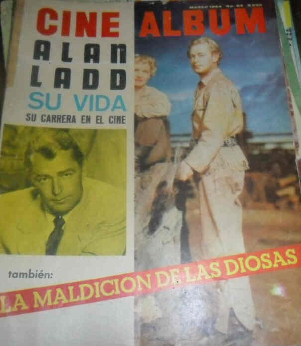 CINE ALBUM magazine cover Issue 64 March 1964