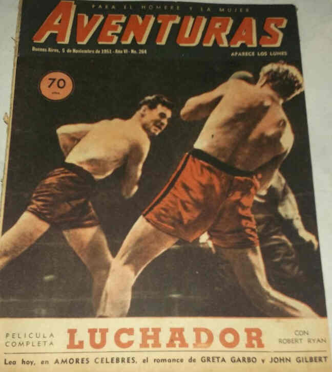 CINE AVENTURAS magazine side cover Issue 264 5 November 1951