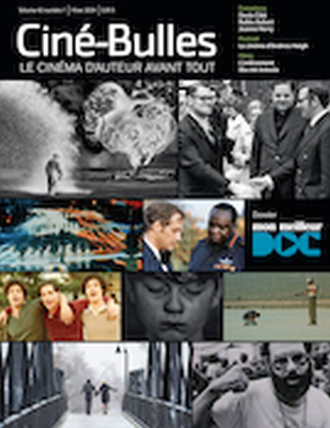 CINE-BULLES magazine side cover Winter 2024