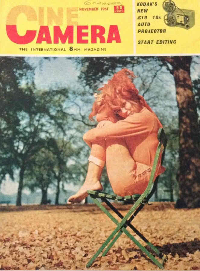 CINE CAMERA magazine cover November 1961