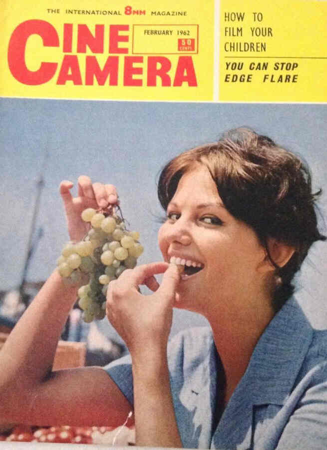 CINE CAMERA magazine cover February 1962