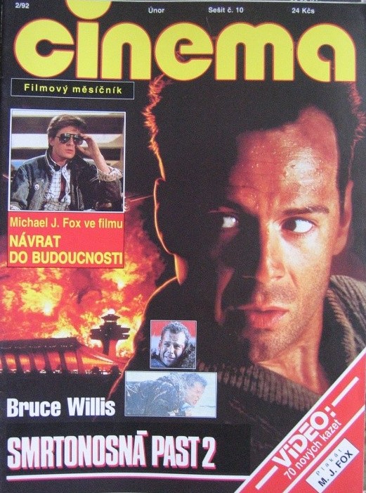 CINEMA (Cz) magazine cover February 1992