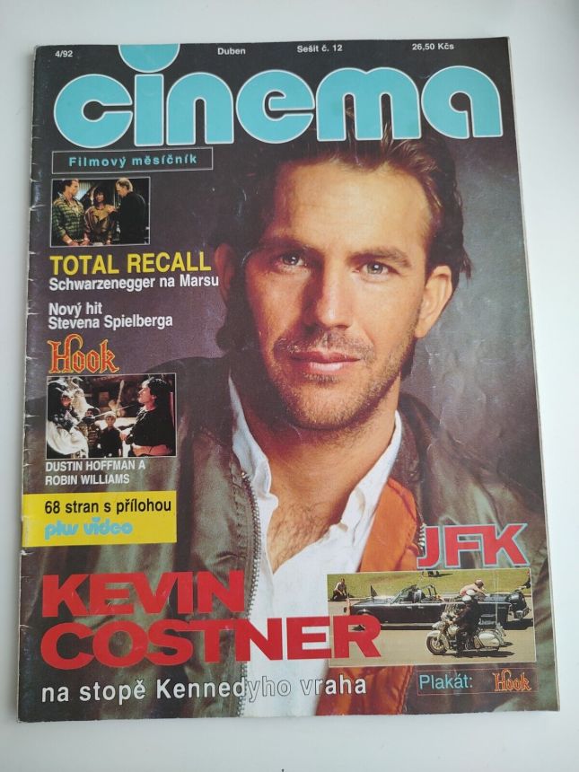 CINEMA (Cz) magazine cover  April 1992
