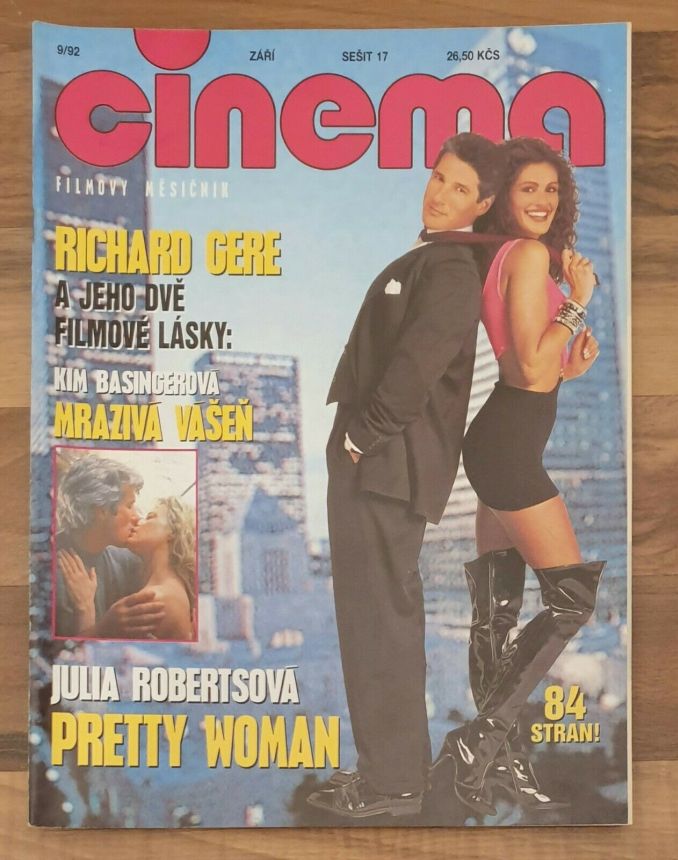 CINEMA (Cz) magazine cover  September 1992