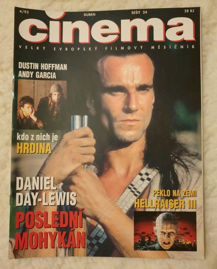 CINEMA (Cz) magazine cover  April 1993