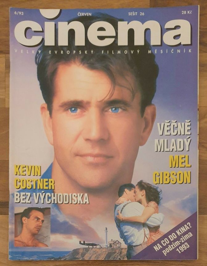 CINEMA (Cz) magazine side cover  June 1993