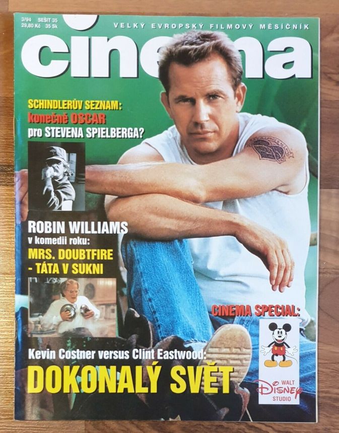 CINEMA (Cz) magazine cover  March 1994