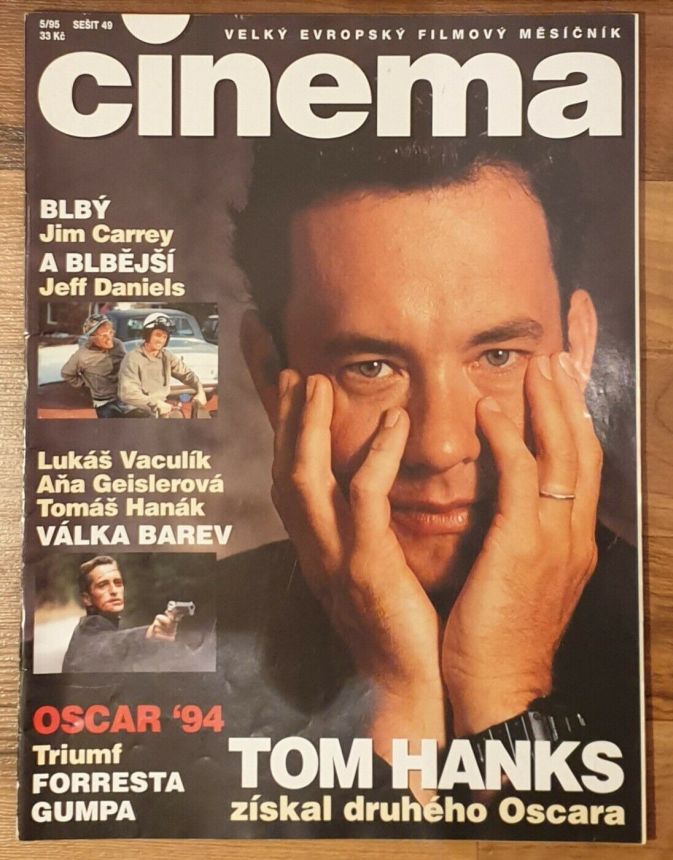 CINEMA (Cz) magazine cover  May 1995