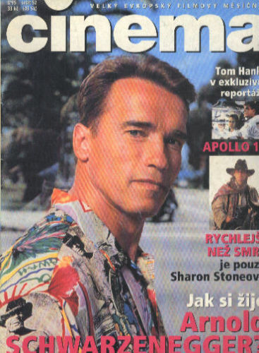 CINEMA (Cz) magazine cover August 1995