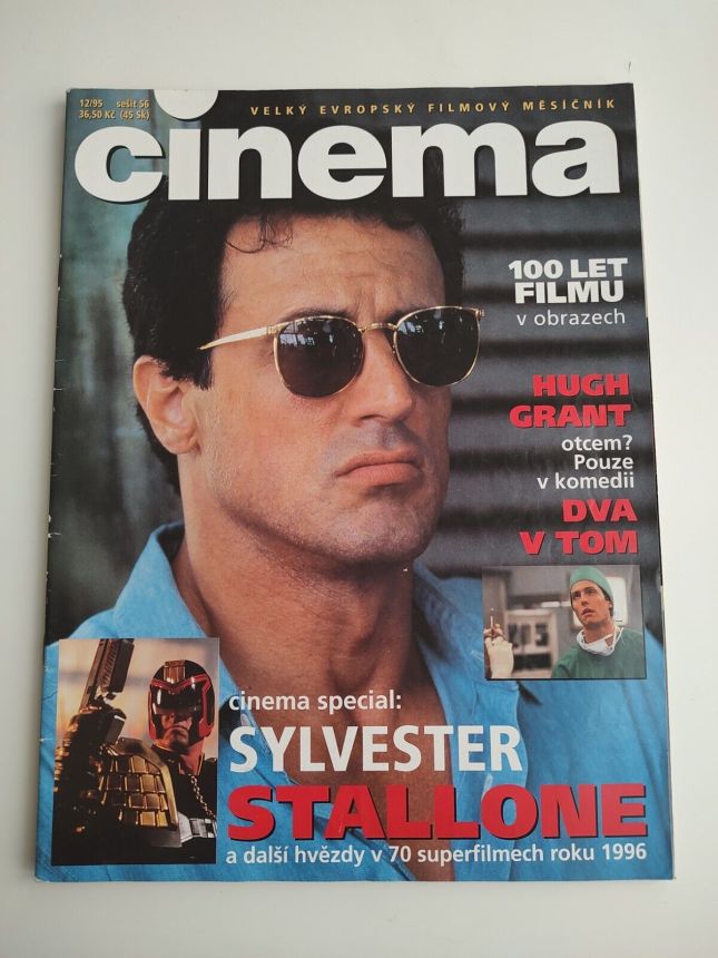 CINEMA (Cz) magazine cover  December 1995