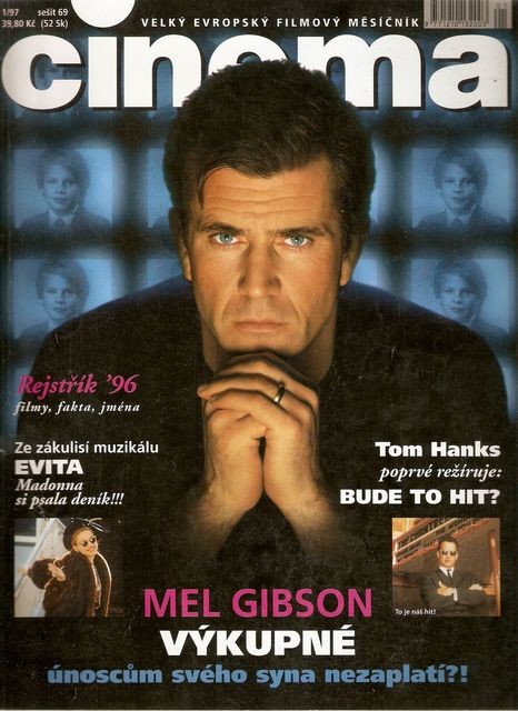 CINEMA (Cz) magazine cover  January 1997