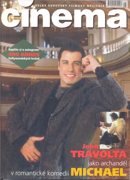 CINEMA (Cz) magazine side cover  May 1997