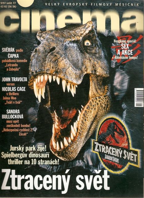CINEMA (Cz) magazine cover  September 1997