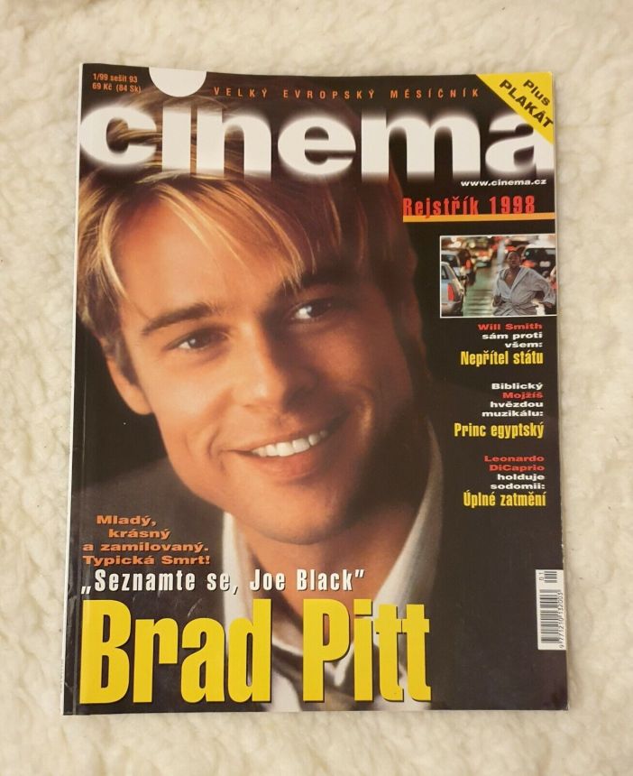 CINEMA (Cz) magazine side cover  January 1999