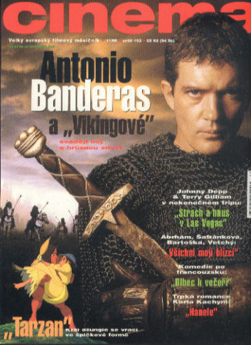 CINEMA (Cz) magazine cover October 1999