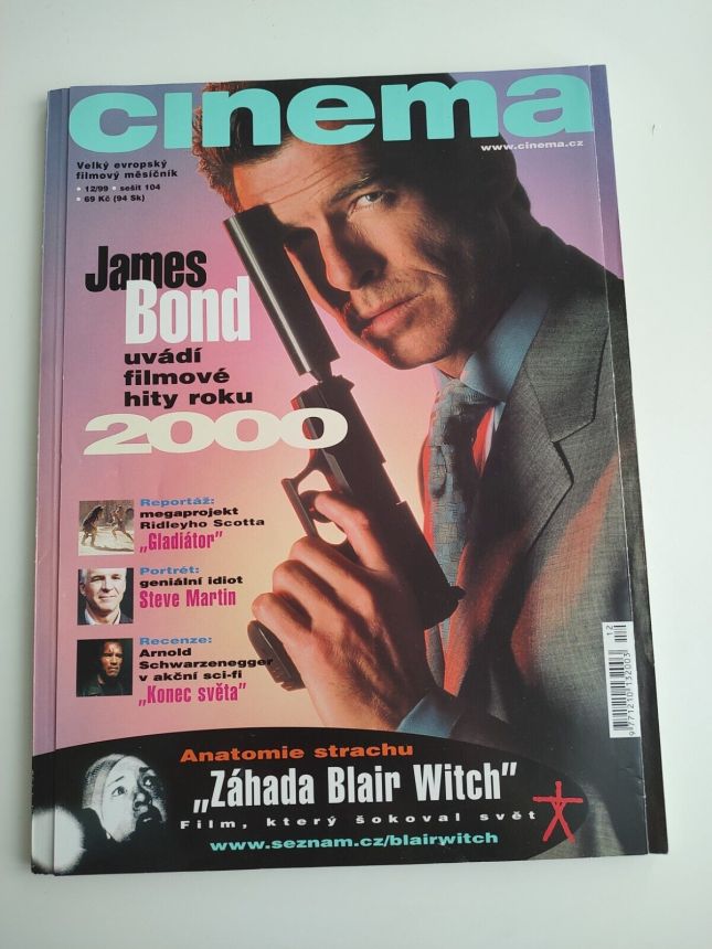 CINEMA (Cz) magazine cover  December 1999