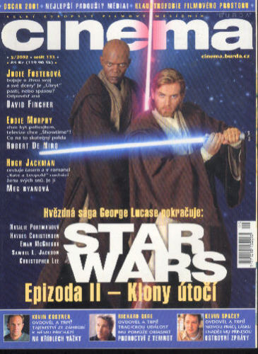 CINEMA (Cz) magazine side cover May 2002