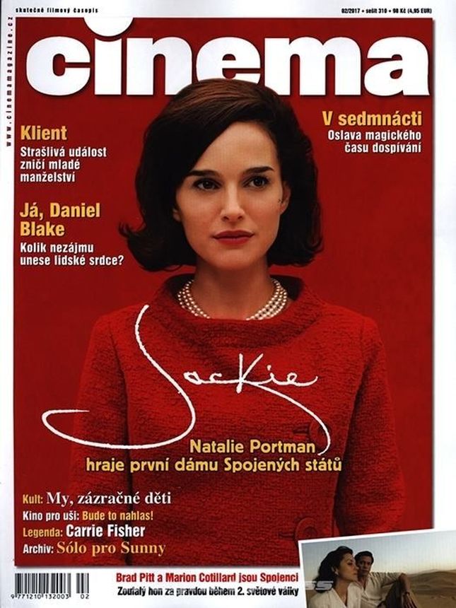 CINEMA (Cz) magazine side cover  January 2017