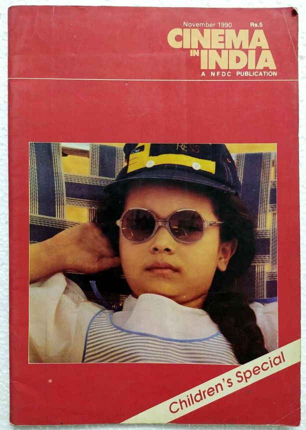 CINEMA IN INDIA magazine cover  November 1990
