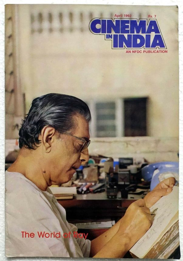 CINEMA IN INDIA magazine cover  April 1992