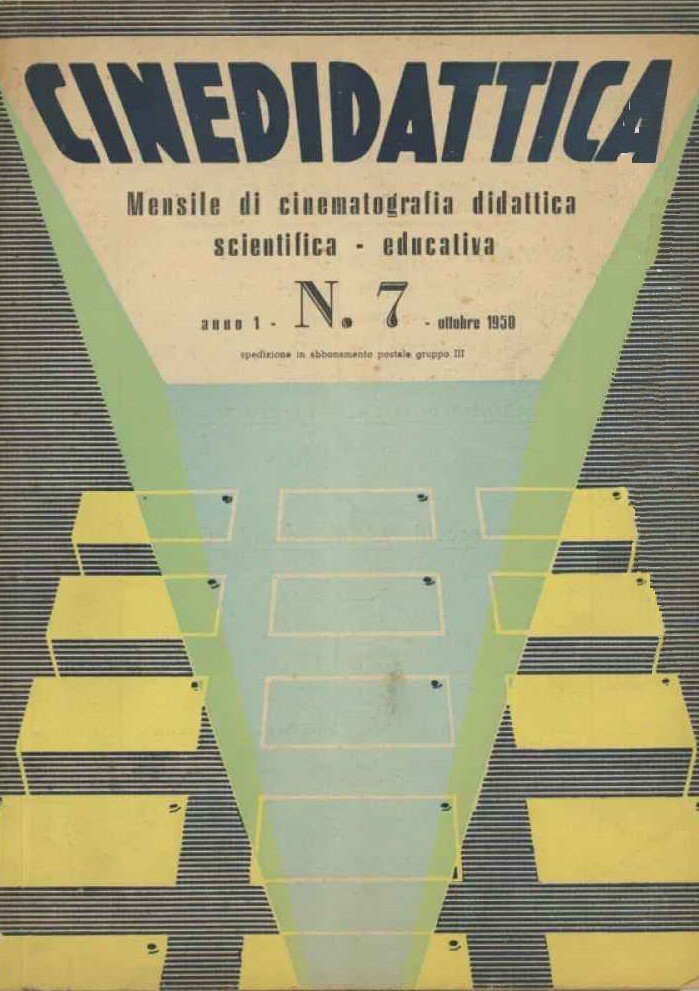 CINEDIDATTICA magazine cover Issue 7  October 1950