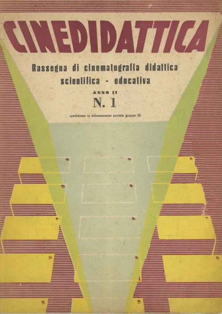 CINEDIDATTICA magazine cover Issue 1   1951