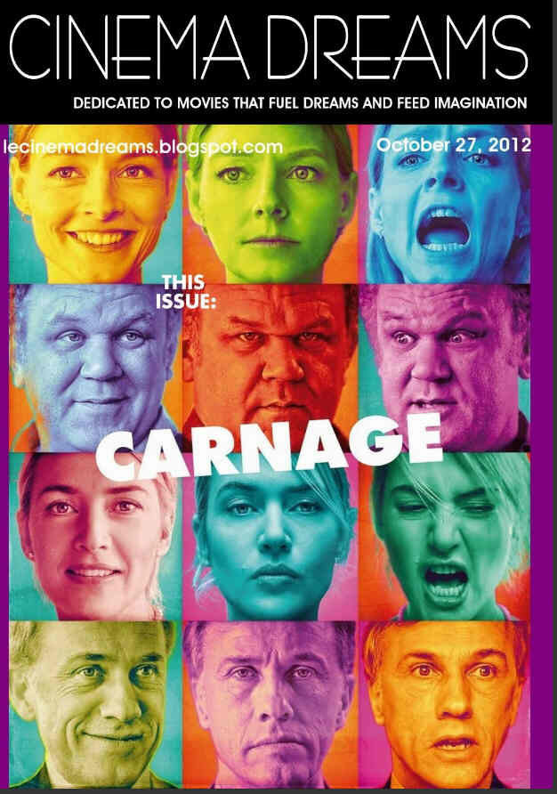 CINEMA DREAMS magazine cover 27 October 2012