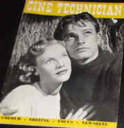 CINE TECHNICIAN magazine cover Issue 85 July-August 1950