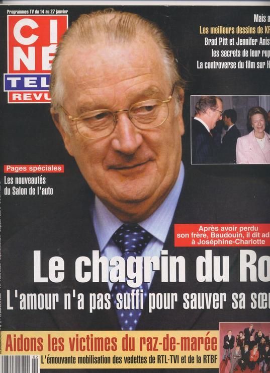 CINE TELE REVUE magazine side cover Issue 2 14 January 2005
