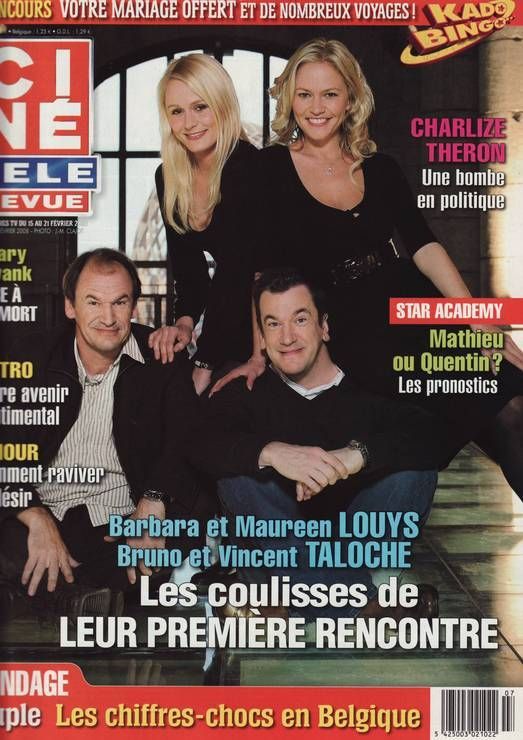 CINE TELE REVUE magazine side cover Issue 7 14 February 2008