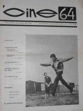 CINE 64 magazine cover Issue 4 15 March 1964