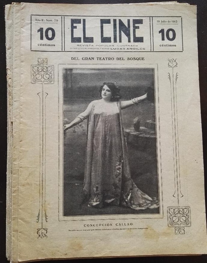 CINE | EL magazine cover Issue 79 19 July 1913
