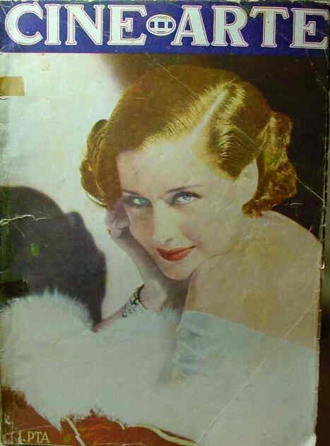 CINE ARTE magazine side cover Issue 10 December 1934