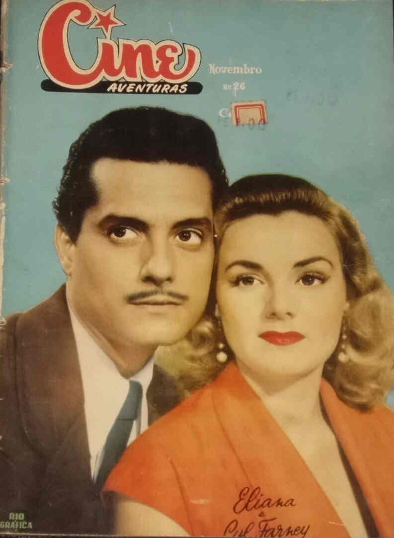CINE AVENTURAS (Br) magazine side cover Issue 26 November 1953