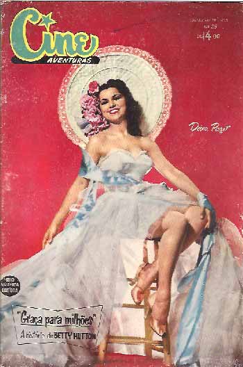 CINE AVENTURAS magazine side cover Issue 25  1947