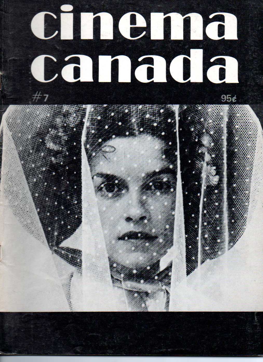 CINEMA CANADA magazine cover Issue 7  1973
