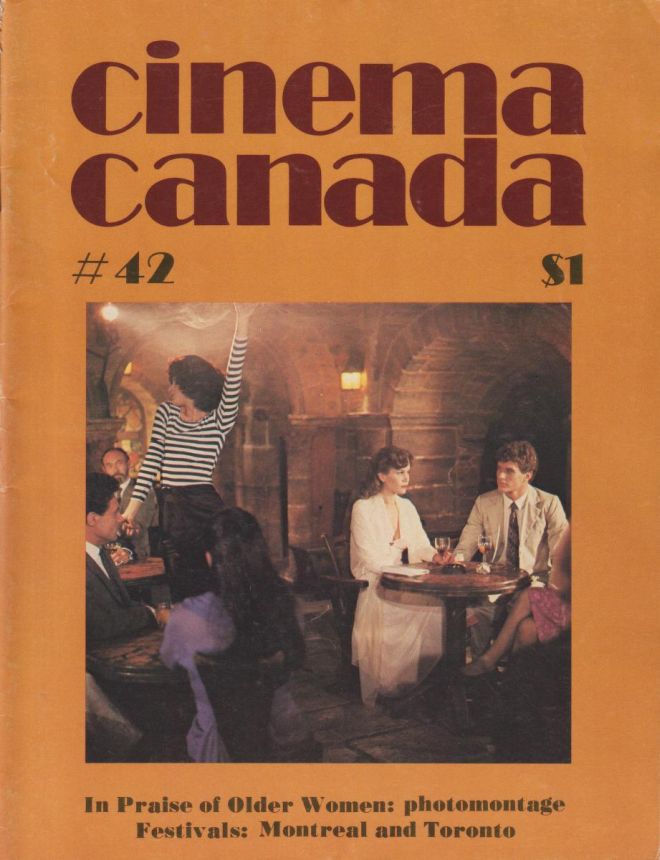 CINEMA CANADA magazine cover Issue 42  1977