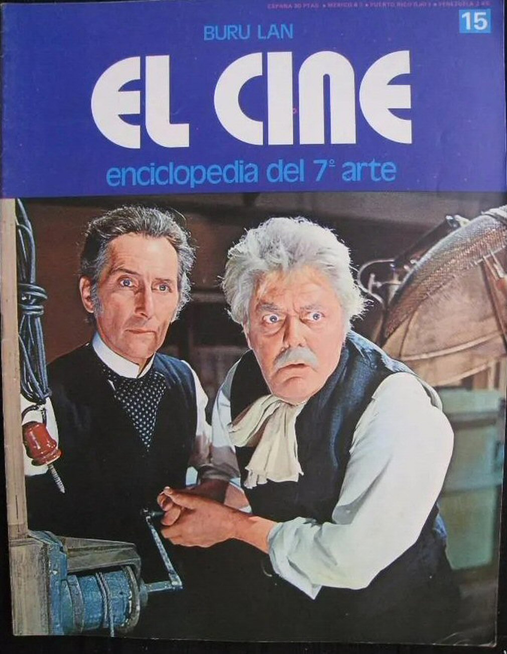 CINE | EL (Enciclopedia Del 7 Arte) magazine side cover Issue 15  