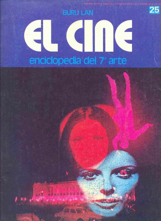 CINE | EL (Enciclopedia Del 7 Arte) magazine side cover Issue 25  