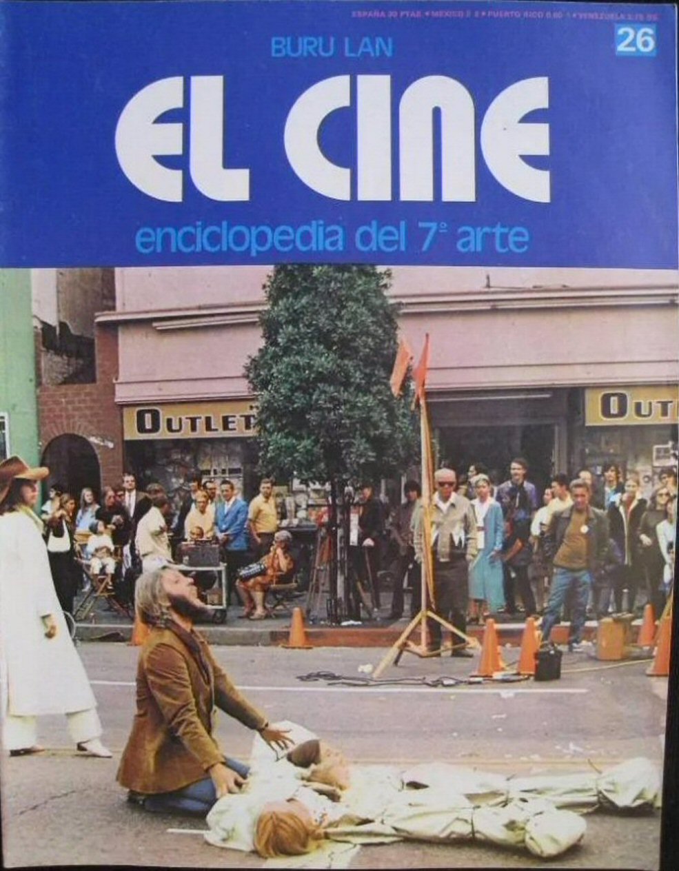 CINE | EL (Enciclopedia Del 7 Arte) magazine side cover Issue 26  