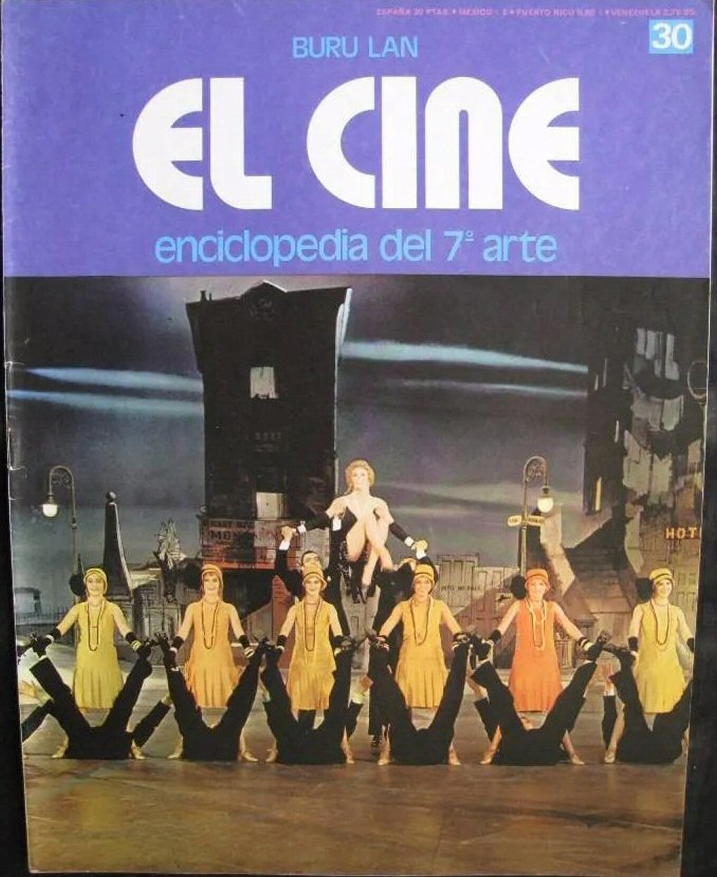 CINE | EL (Enciclopedia Del 7 Arte) magazine side cover Issue 30  