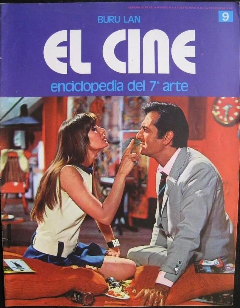 CINE | EL (Enciclopedia Del 7 Arte) magazine side cover Issue 9  