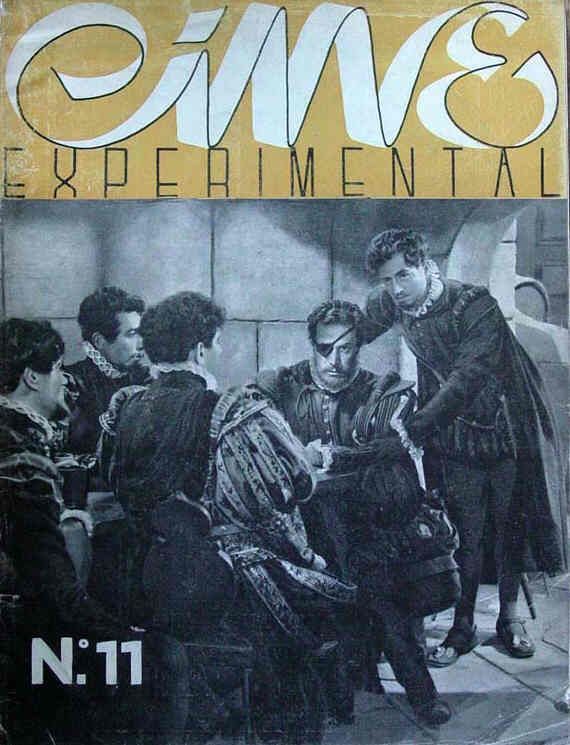 CINE EXPERIMENTAL magazine cover Issue 11 August/September 1946