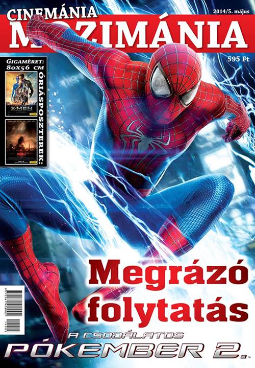 CINEMANIA MOZIMANIA magazine side cover May 2014
