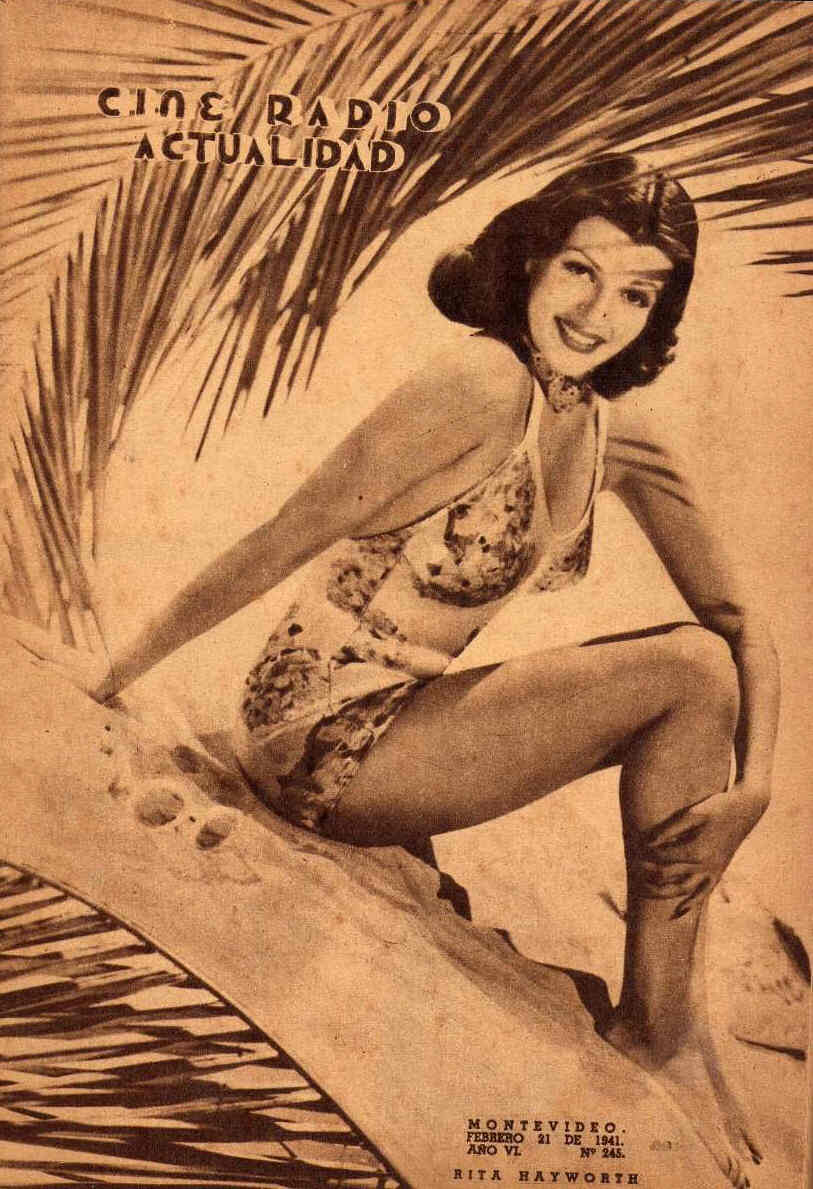 CINE RADIO ACTUALIDAD magazine side cover 21 February 1941