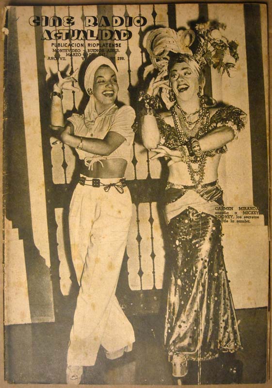 CINE RADIO ACTUALIDAD magazine side cover Issue 299 8 March 1942