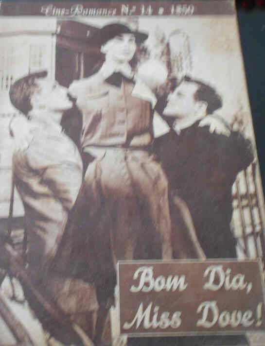 CINE ROMANCE magazine side cover Issue 68  Vol 4 # 14  1956