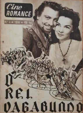 CINE ROMANCE magazine side cover Issue 133  Vol 8 # 4  1957