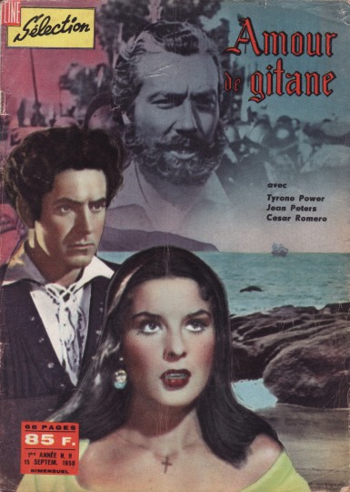 CINE SELECTION magazine cover Issue 9 15 September 1958
